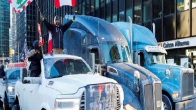 Photo of ट्रक ड्राइवरों का अमेरिका-कनाडा सीमा पर आंदोलन खत्म होने की उम्मीद आज,पिछले कई हफ्तों से जारी है प्रदर्शन