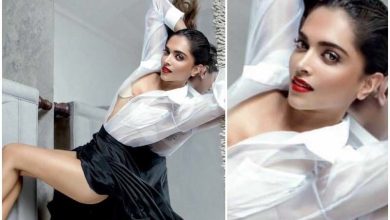 Photo of दीपिका पादुकोण ने शर्ट के बटन खोल कर दिए ऐसे बोल्ड पोज,तस्वीरें देख उड़ें फैंस के होश