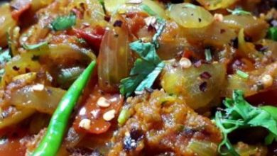 Photo of ऐसे बनाए बेसन-प्याज की सब्जी