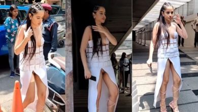 Photo of उर्फी जावेद ऊप्स मूमेंट की हुई शिकार, वीडियो वायरल