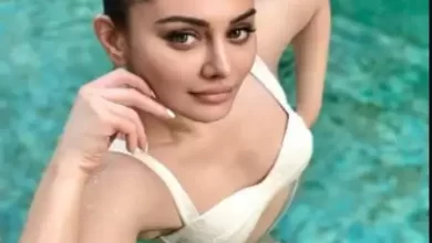 Photo of बिकिनी पहनकर स्विमिंग पूल में कातिलाना पोज देते हुए नजर आई अभिनेत्री शेफाली जरीवाला, इसी अंदाज के  दीवाने हैं फैंस…..