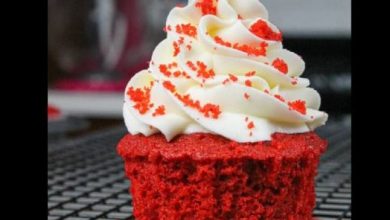 Photo of ऐसे बनाए बिना अंडे वाला रेड वेलवेट कप केक