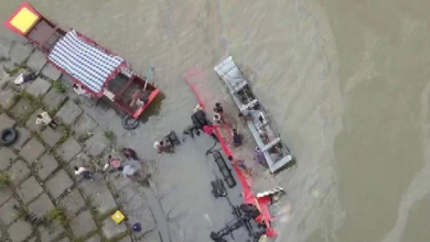 Photo of MP के धार में नर्मदा में गिरी यात्रियों से भरी बस, 12 की मौत