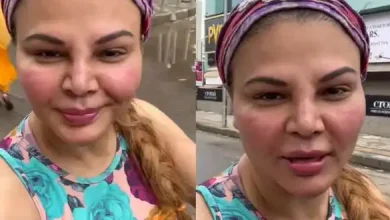 Photo of राखी सावंत ने शेयर किया बाइक राइड का वीडियो, बिना मेकप के…￼