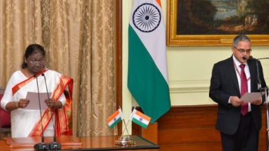 Photo of राष्ट्रपति द्रौपदी मुर्मु ने सुरेश एन पटेल को दिलाई केंद्रीय सतर्कता आयुक्त के पद की शपथ