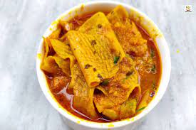 Photo of जानिए  पापड़ के गट्टों की सब्जी,बनाने का आसन तरीका..  