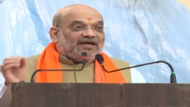 Photo of अमित शाह ने मणिपुर में पोलो खिलाड़ी की 120 फीट ऊंची प्रतिमा का अनावरण किया.