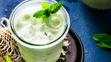 Photo of बॉडी को हाइड्रेट रखना चाहते हैं तो ट्राई करें लस्सी का एक और टेस्टी ऑप्शन, खीरा लस्सी, जानें  रेसिपी