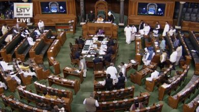 Photo of संसद के दोनों सदनों में भी जमकर हंगामा ,लोकसभा की कार्यवाही दो बजे तक स्थगित..