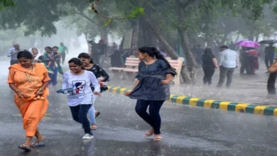 Photo of दिल्ली के कई इलाकों के अलावा नोएडा और गुरुग्राम में रात के वक्त बारिश के साथ-साथ तेज हवाएं भी चलीं और लोगों को गर्मी से बड़ी राहत मिली