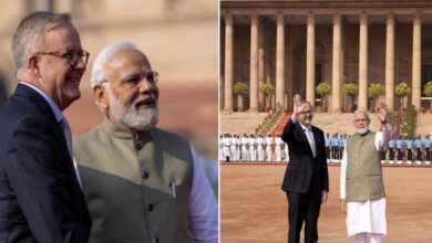 Photo of तीन देशों की यात्रा के अंतिम चरण में प्रधानमंत्री नरेन्द्र मोदी ऑस्ट्रेलिया दौरे पर…