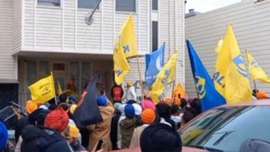 Photo of खालिस्तानी समर्थकों के एक समूह ने दो जुलाई को सैन फ्रांसिस्को में भारतीय वाणिज्य दूतावास में आग लगा दी