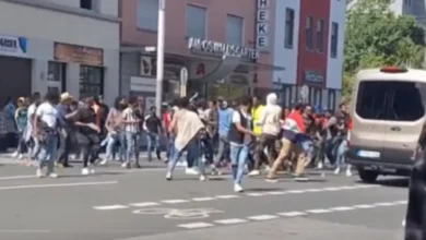 Photo of गिसेन में सांस्कृतिक कार्यक्रम में हुए हंगामे के दौरान लगभग 22 पुलिस अधिकारी हुए घायल..