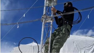 Photo of भारतीय जवानों में खुशी की लहर…सियाचिन ग्लेशियर में लगा पहला मोबाइल टावर!