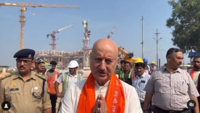 Photo of अभिनेता अनुपम खेर ने साझा की अयोध्या राम मंदिर की तस्वीर