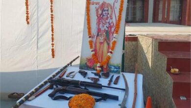 Photo of गोहाना में आरएसएस के स्थापना दिवस पर शस्त्र पूजन कार्यक्रम आयोजित!