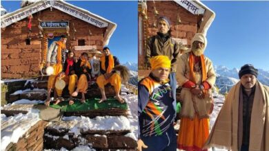 Photo of चमोली: रुद्रनाथ से गोपीनाथ मंदिर के लिए रवाना हुए उत्सव डोली, शीतकाल के लिए कपाट बंद
