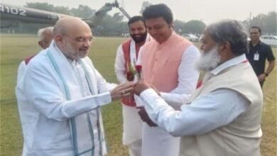 Photo of हरियाणा के गृह मंत्री अनिल विज ने  मुस्कान के साथ अमित शाह का किया स्वागत…