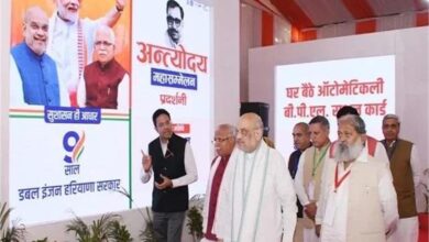 Photo of करनाल: अंत्योदय महासम्मेलन’ में ना उपमुख्यमंत्री और ना ही जेजेपी का कोई मंत्री हुआ शामिल
