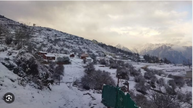 Photo of नीती घाटी और यमुनोत्री में बर्फबारी…