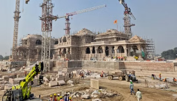 Photo of राम मंदिर की वर्तमान स्थिति को दर्शाने वाली तस्वीरें..प्रथम तल की फिनिशिंग तेज