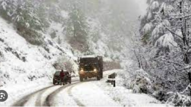 Photo of उत्तराखंड मोसम :यमुनोत्री हाईवे पर पाला जमने से जोखिमभरी हुई वाहनों की आवाजाही
