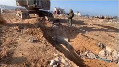 Photo of उत्तरी गाजा में रान्तिसी अस्पताल के आसपास के सुरंग नेटवर्क को किया नष्ट