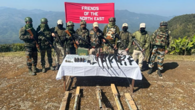 Photo of  मणिपुर से भारी मात्रा में विस्फोटक पदार्थ हुए जब्त