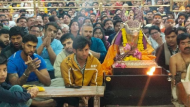 Photo of मध्य प्रदेश:अफगानिस्तान से मैच जीत कर महाकाल पहुंचे भारतीय क्रिकेट टीम के खिलाड़ी