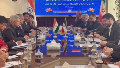 Photo of ईरान दौरे पर विदेश मंत्री ,चाबहार बंदरगाह पर ईरानी शहरी विकास मंत्री के साथ ‘सार्थक’चर्चा की!