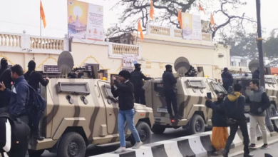 Photo of प्राण प्रतिष्ठा:तीन संदिग्ध मिलने के बाद हाई अलर्ट मोड पर अयोध्या