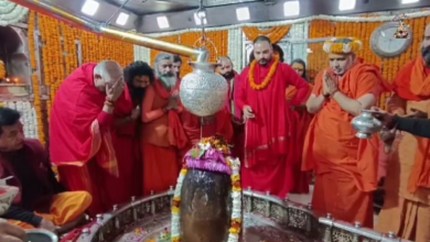 Photo of बाबा महाकाल का आशीर्वाद लेकर अयोध्या रवाना हुए उज्जैन के साधु संत