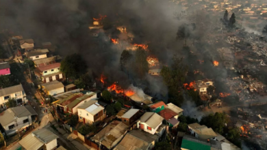 Photo of चिली के जंगलों में लगी भीषण आग, अब तक 46 लोगों की मौत