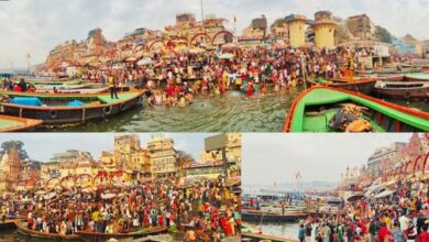 Photo of काशी में माघ पूर्णिमा पर करीब 2 लाख लोगों ने लगाई आस्था की डुबकी
