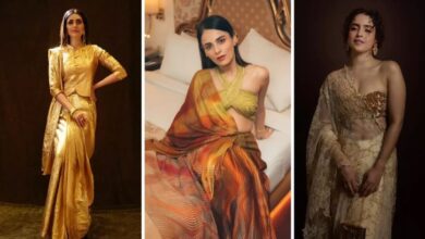 Photo of सीधे पल्ले की साड़ी में के लिए ब्लाउज़ के ये ऑप्शन्स हैं एकदम परफेक्ट