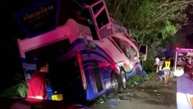 Photo of उत्तरी चीन में यात्री बस सुरंग की दीवार से टकराई, 14 लोगों की मौत और 37 घायल
