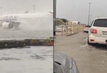 Photo of भारी बारिश के कारण जलमग्न हुआ दुबई एयरपोर्ट, उड़ानें डायवर्ट